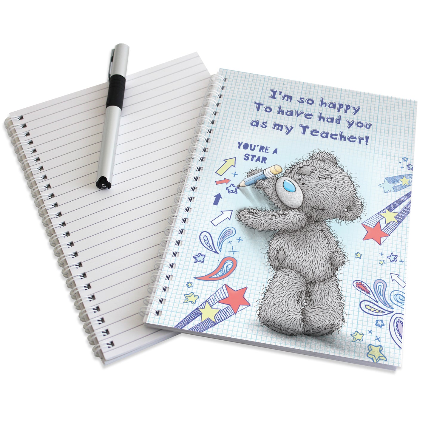 Personalised Me to You Teacher A5 Notebook