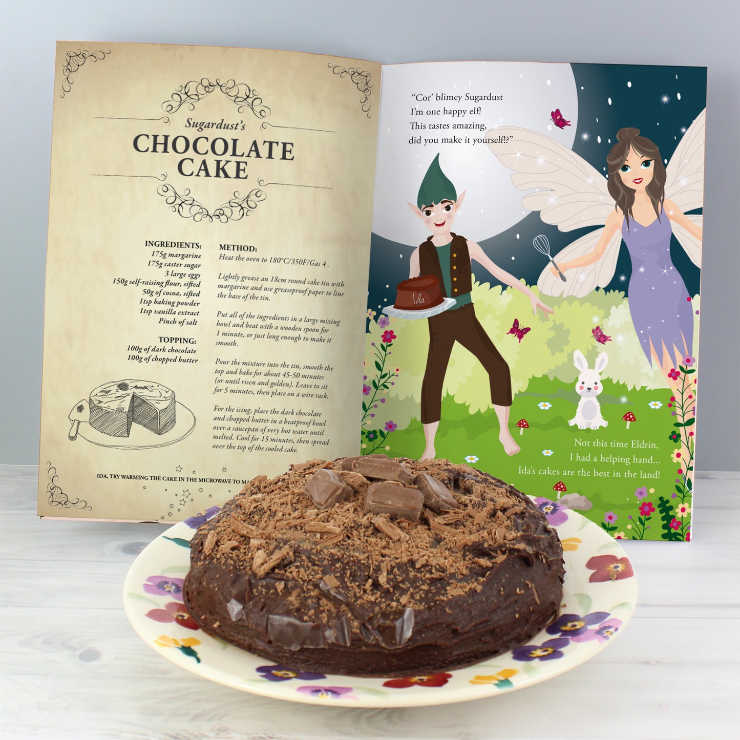 Personalised Fairy Baking Adventure Book