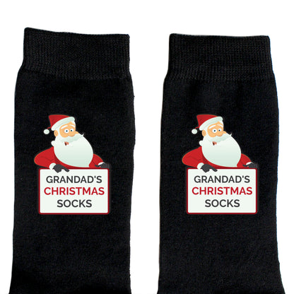 Personalised Santa Claus Christmas Socks