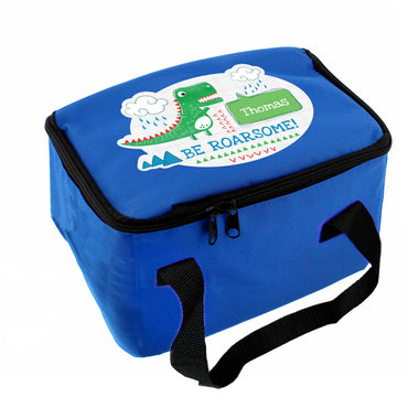 Personalised 'Be Roarsome' Dinosaur Lunch Bag