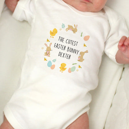 Personalised Easter Baby Vest