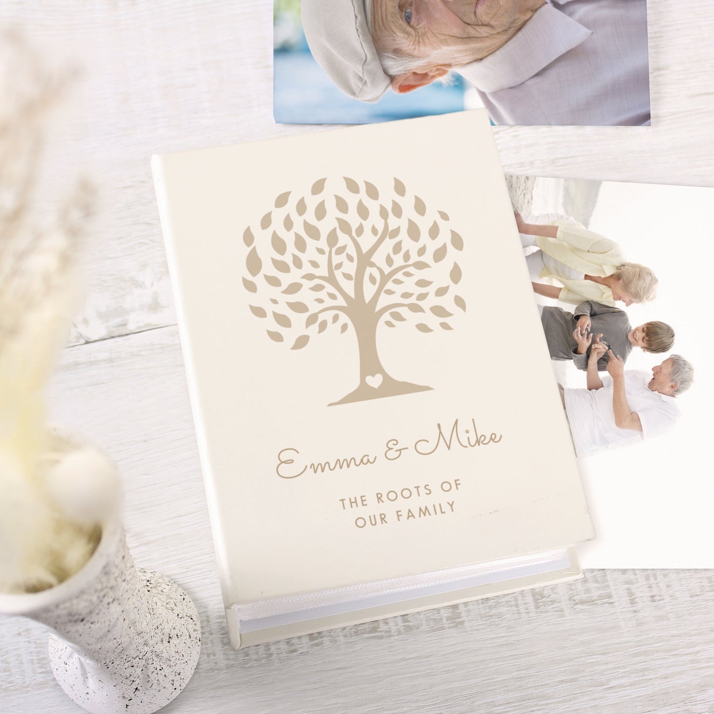 Personalised Family Tree 6x4 Photo Album with Sleeves