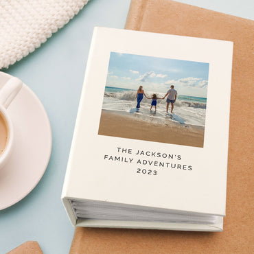 Personalised Photo Upload 6x4 Photo Album with Sleeves