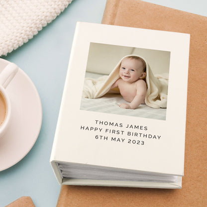 Personalised Photo Upload 6x4 Photo Album with Sleeves