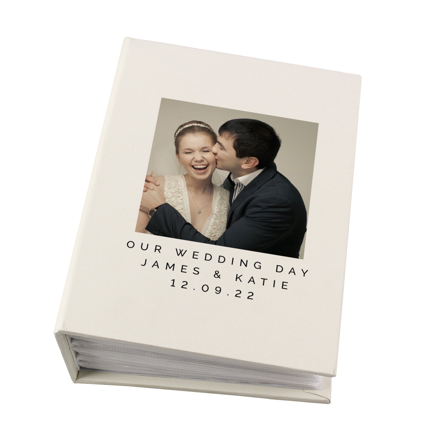 Personalised Photo Upload 6x4 Photo Album with Sleeves