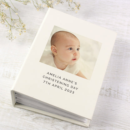 Personalised Photo Upload 6x4 Photo Album with Sleeves