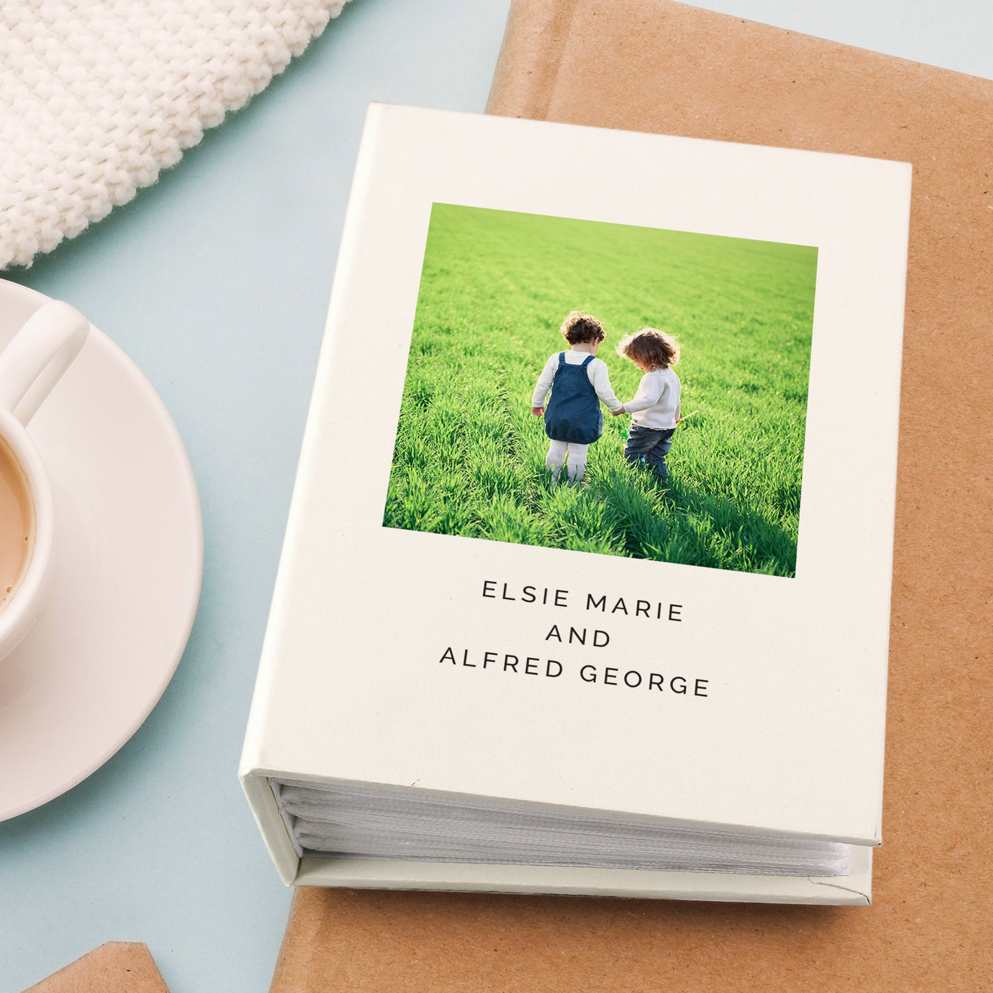 Personalised Photo Upload 6x4 Photo Album with Sleeves