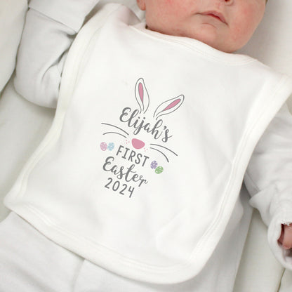 Personalised First Easter Babys Bib