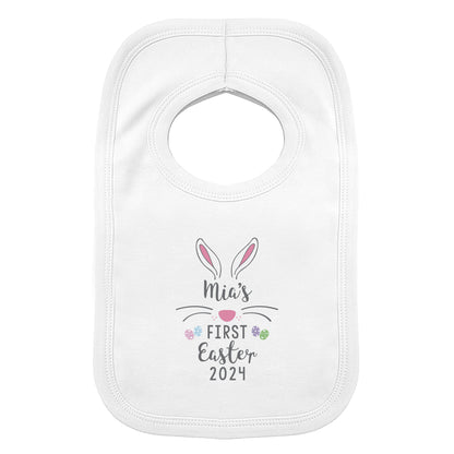 Personalised First Easter Babys Bib