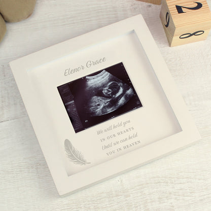 Personalised Memorial Baby Scan Photo Frame