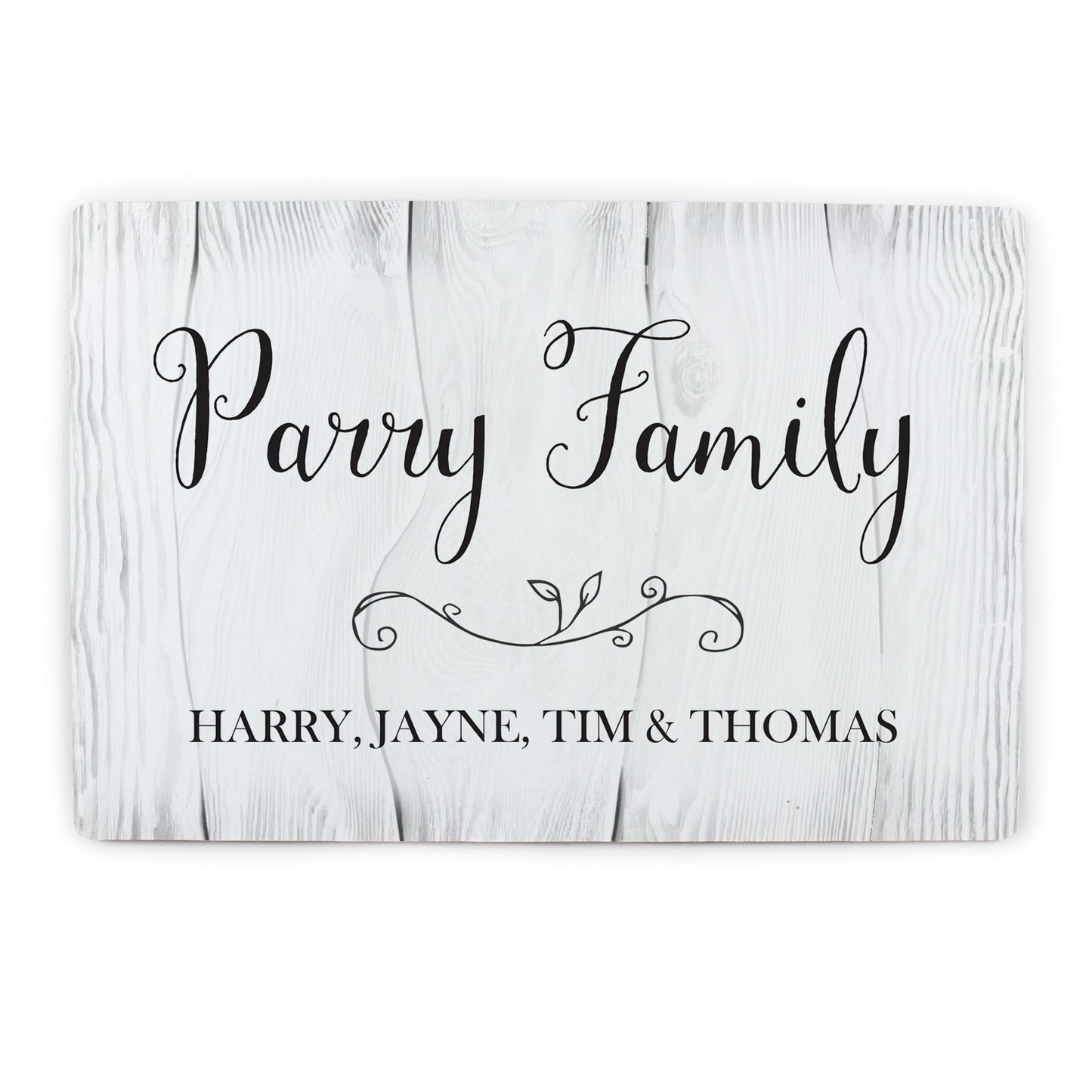 Personalised Rustic Metal Sign