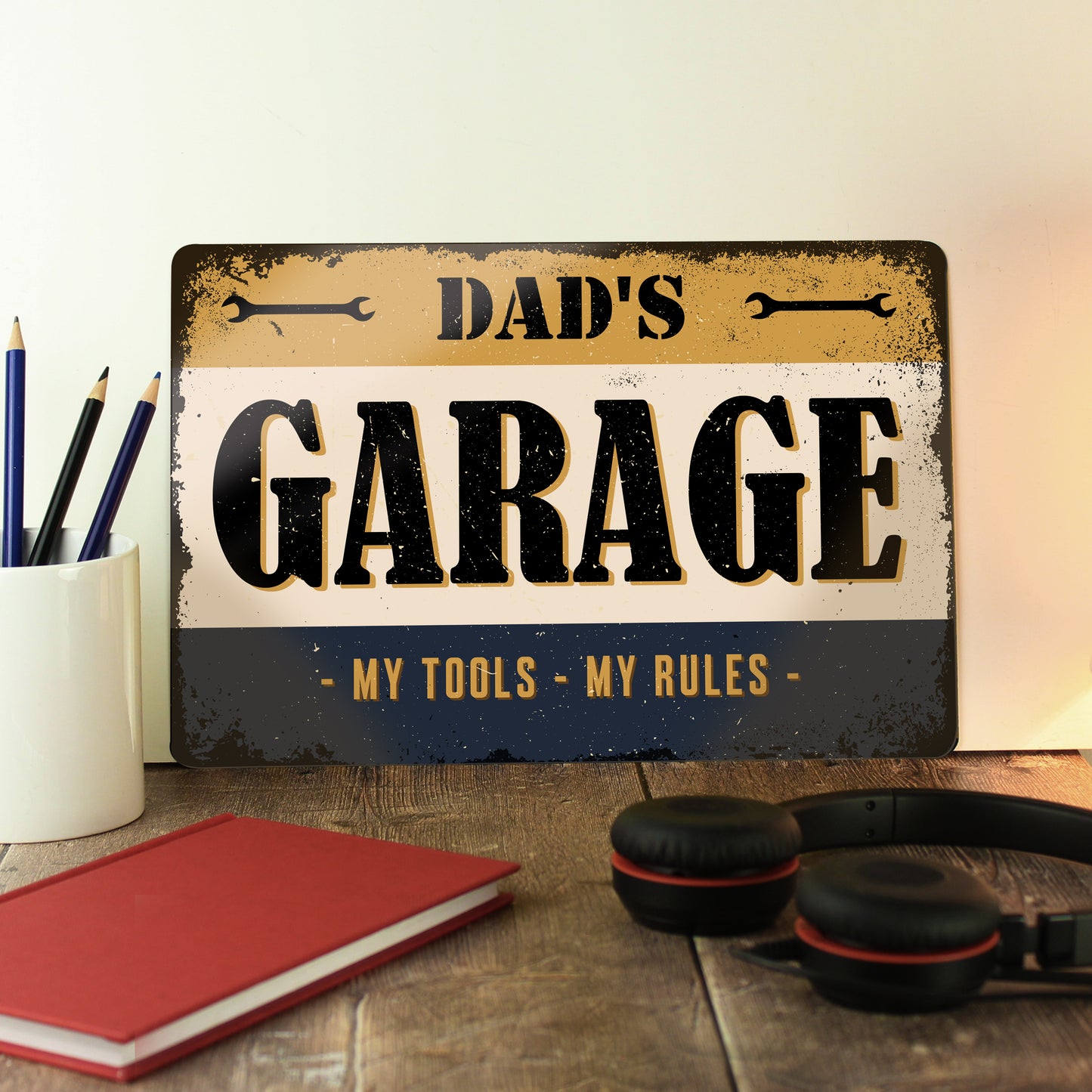 Personalised Garage Metal Sign