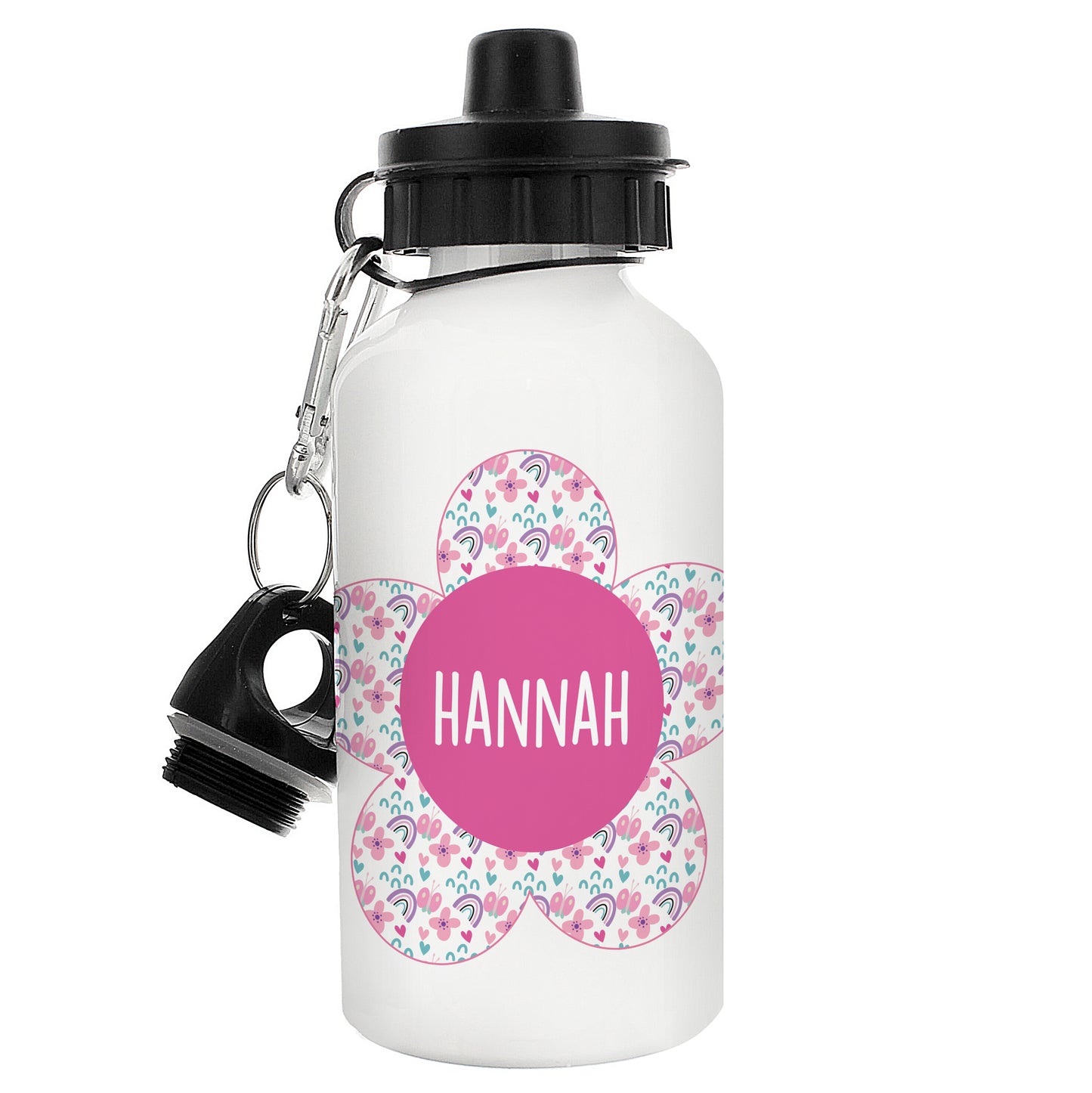 Personalised Flower Drinks Bottle