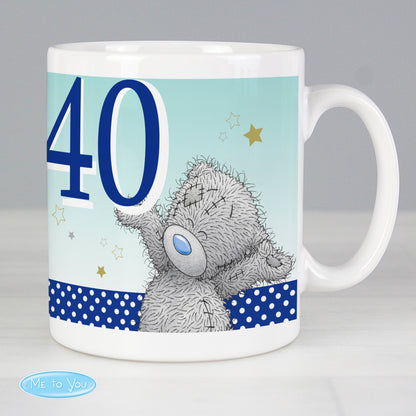 Personalised Me To You Birthday Big Age Male Mug