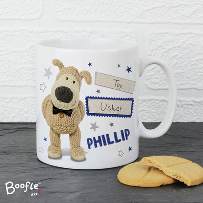 Personalised Boofle Male Wedding Mug