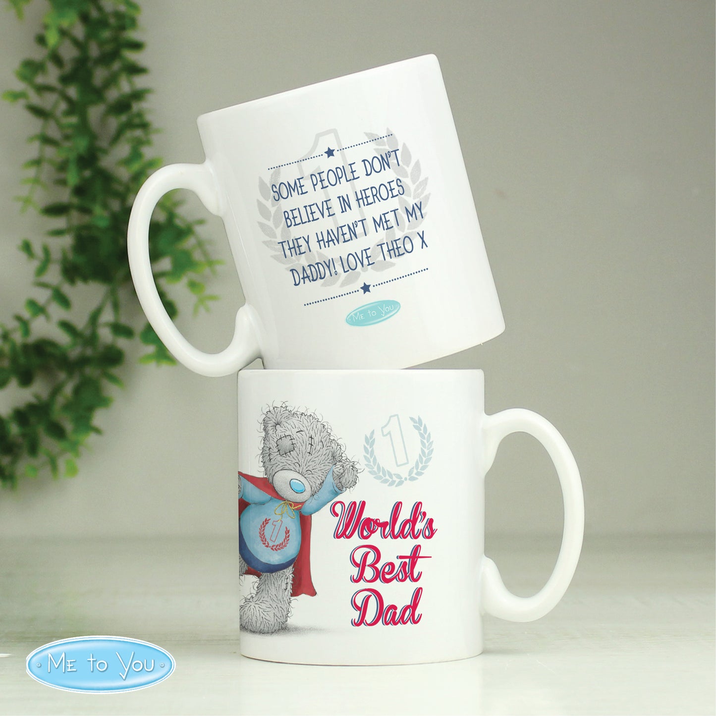 Personalised Me To You Super Hero Mug