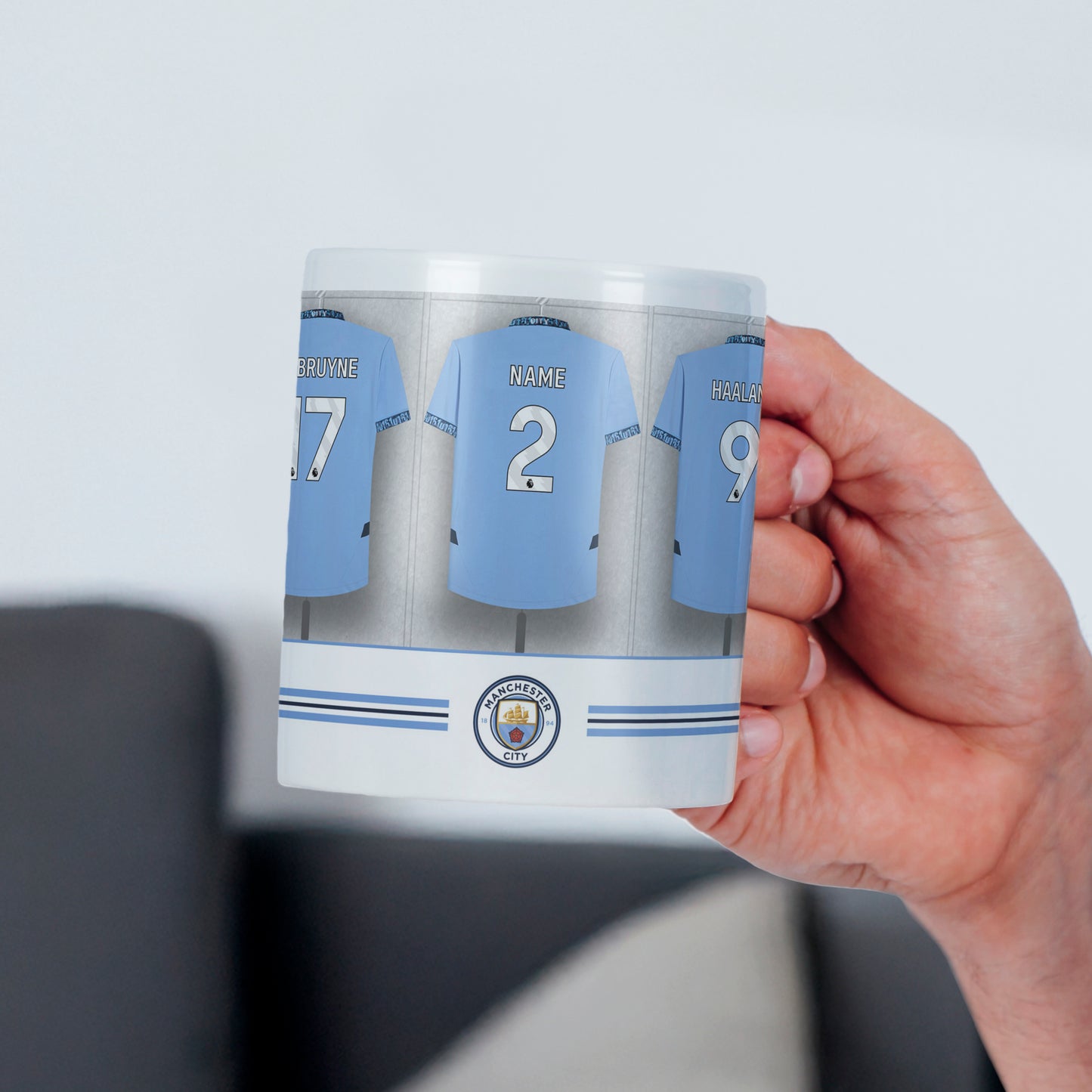 Manchester City Football Club Dressing Room Mug