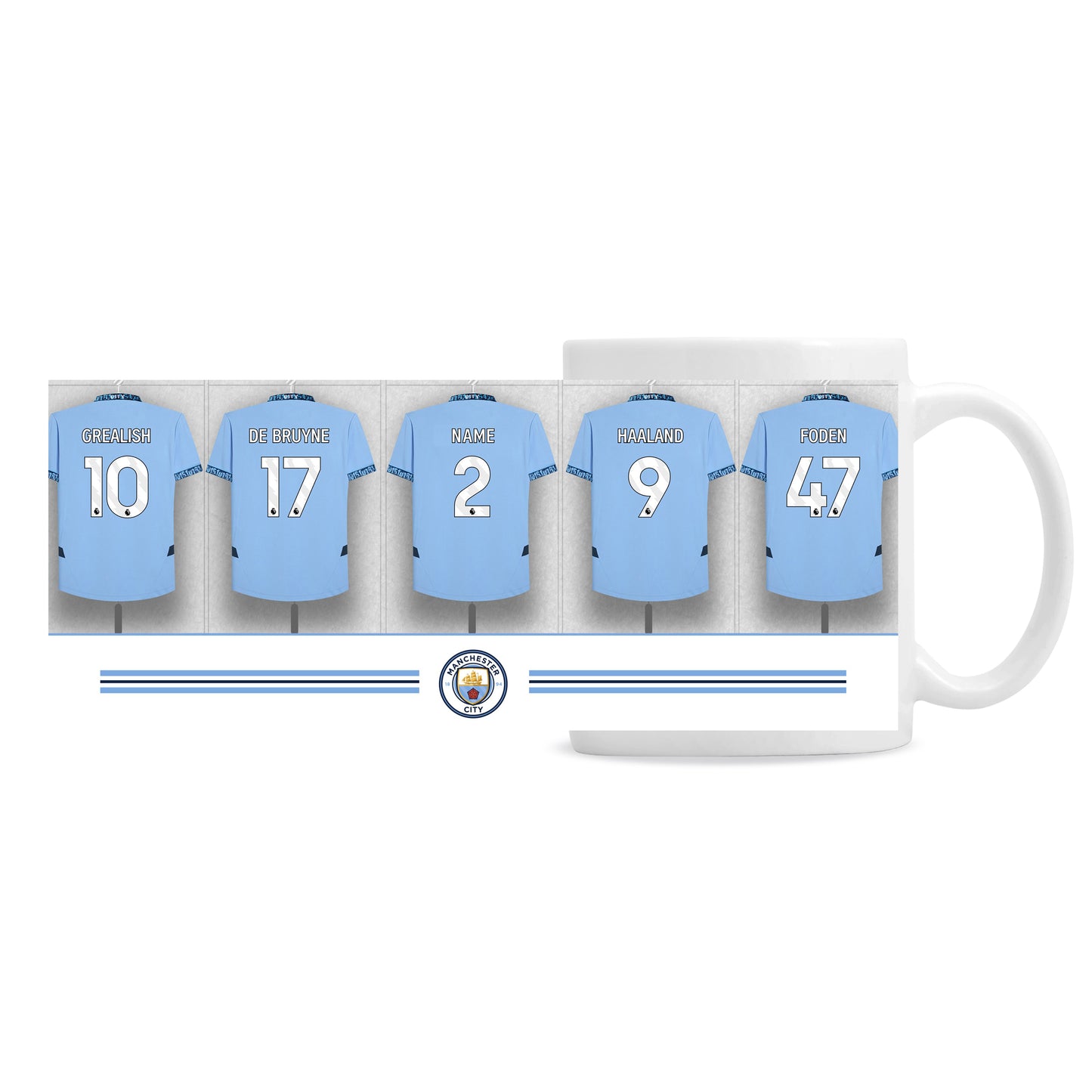 Manchester City Football Club Dressing Room Mug