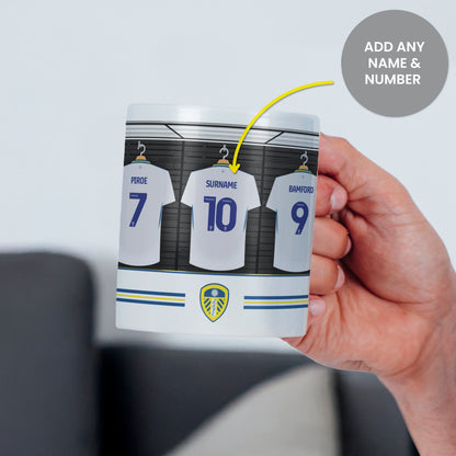 Leeds United Football Club Dressing Room Mug