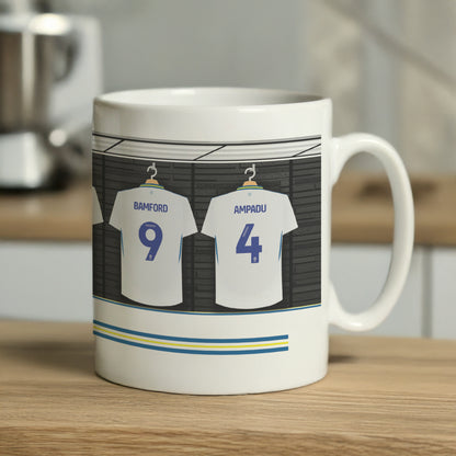 Leeds United Football Club Dressing Room Mug