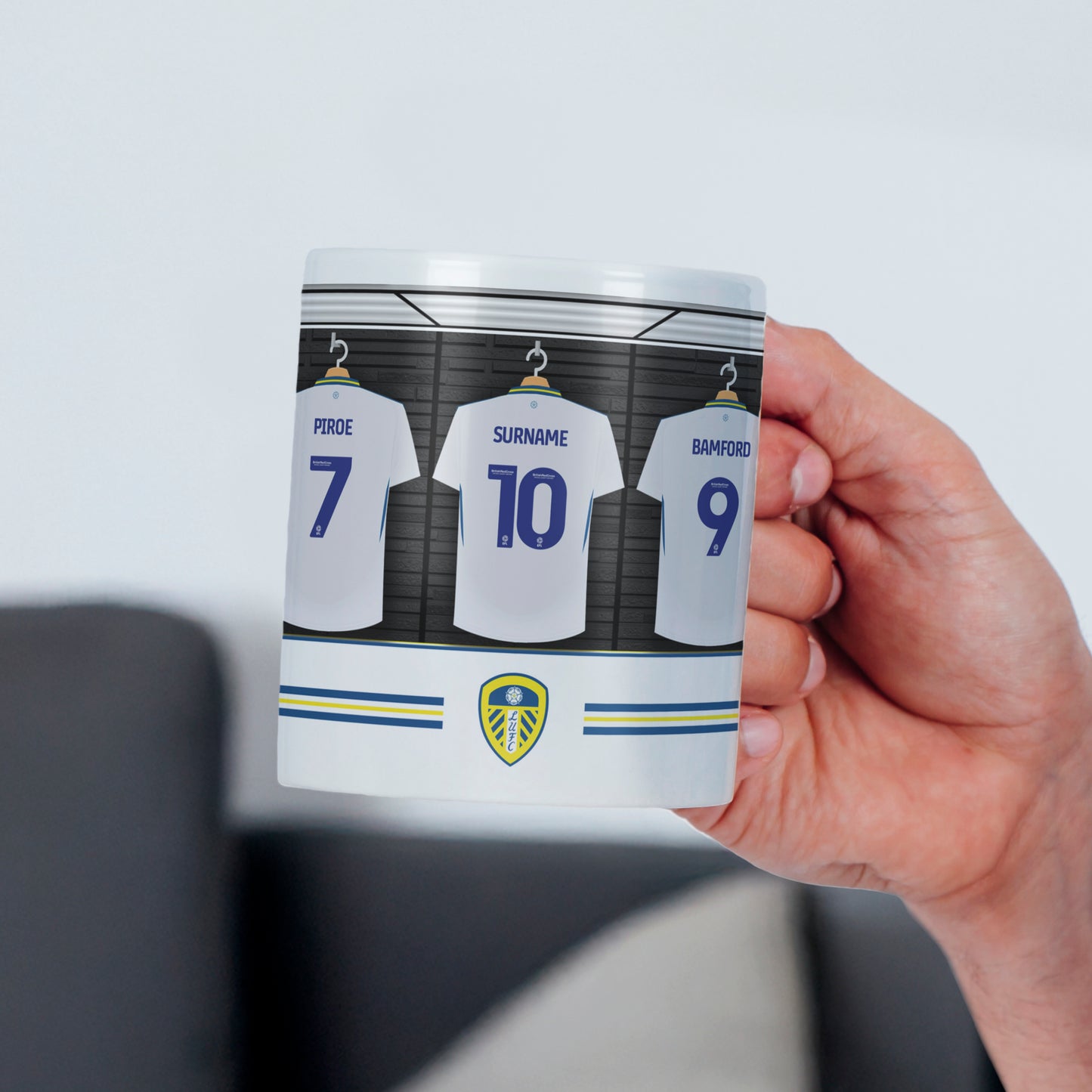 Leeds United Football Club Dressing Room Mug