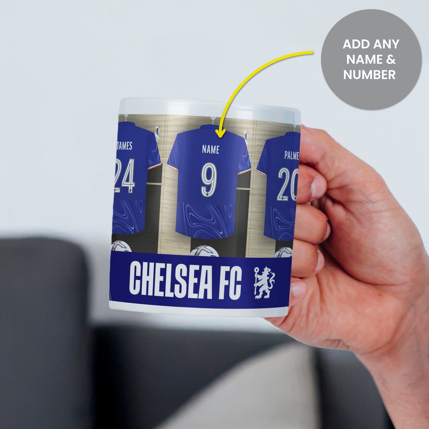 Chelsea Football Club Dressing Room Mug