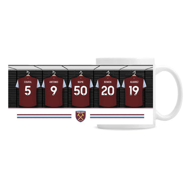 West Ham United Football Club Dressing Room Mug