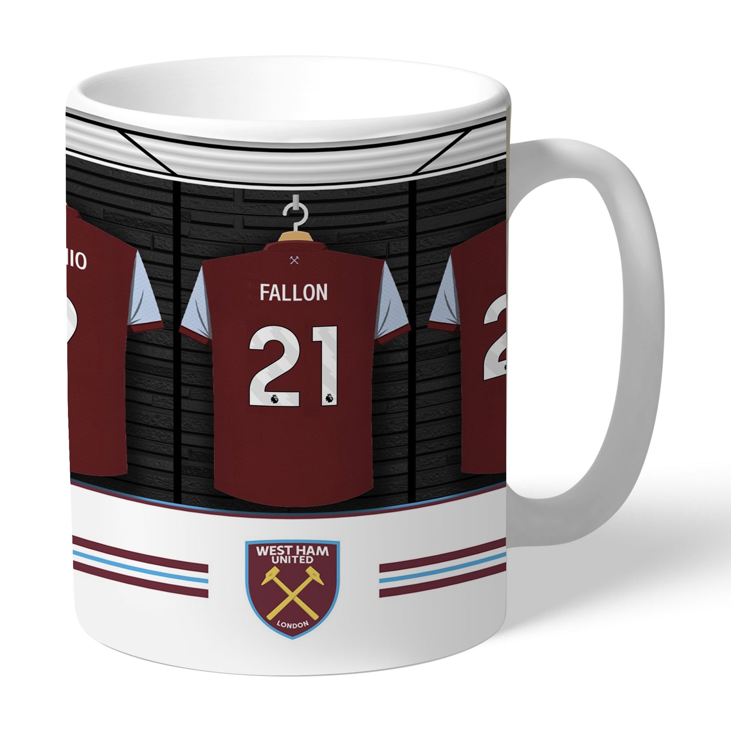 West Ham United Football Club Dressing Room Mug