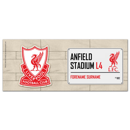 Liverpool FC Street Sign Mug