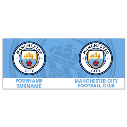 Manchester City FC Bold Crest Mug