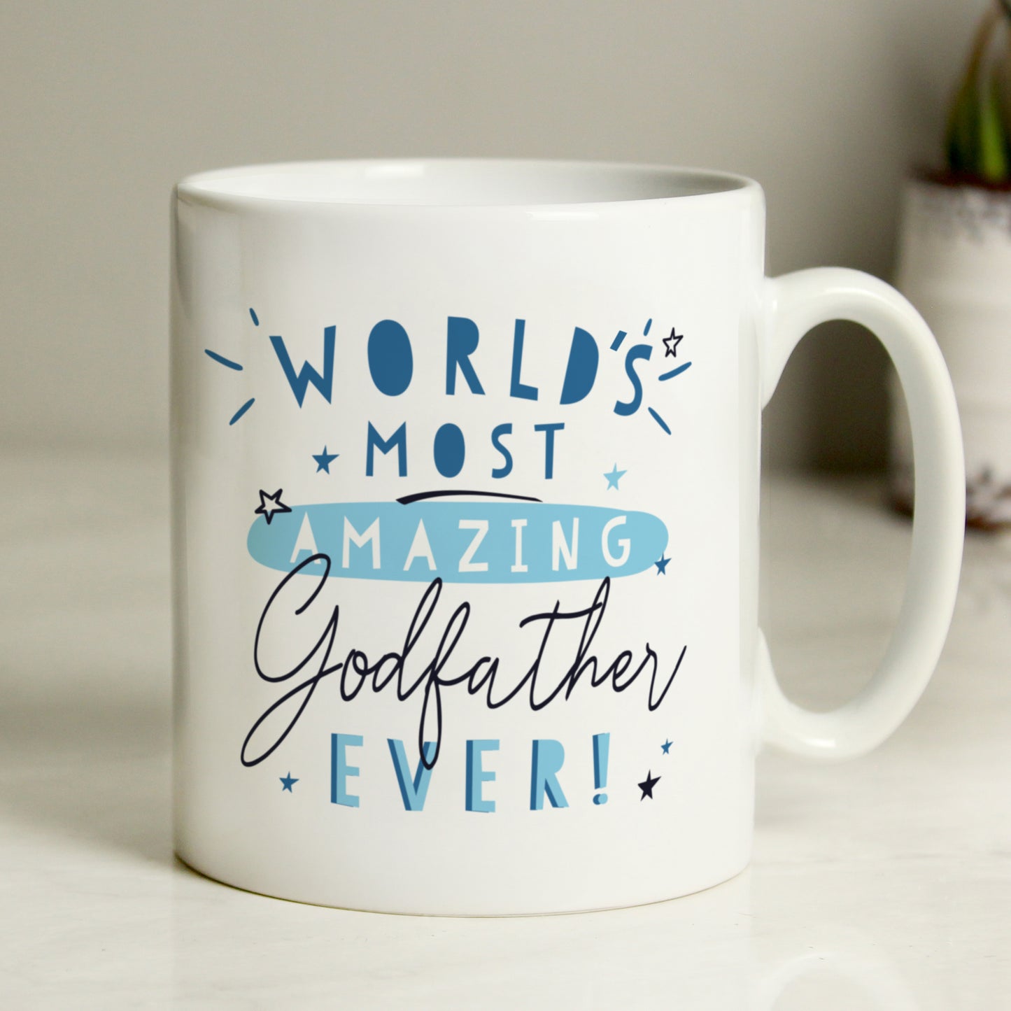 Personalised World's Most Amazing Godfather Mug