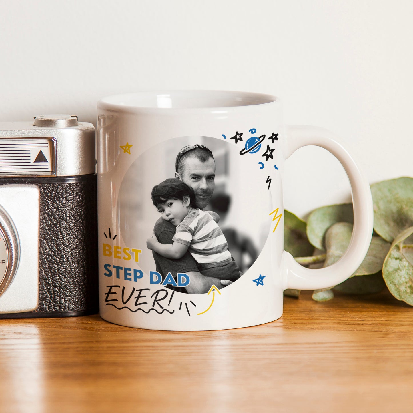 Personalised Best Ever Photo Upload Mug