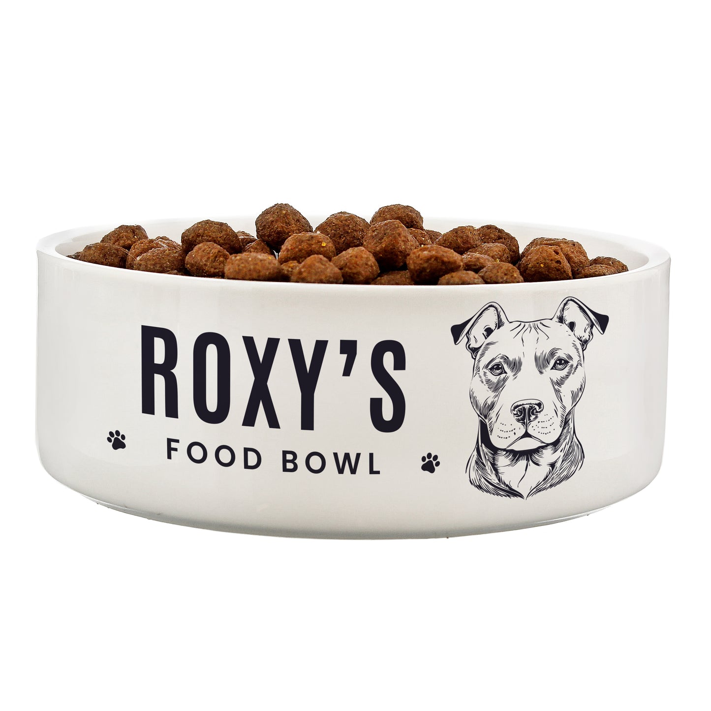 Personalised Dog Breed Feeding Bowl