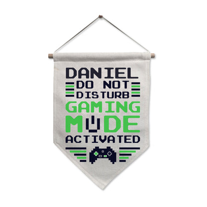 Personalised Gaming Mode Hanging Banner