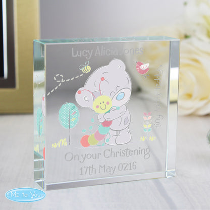 Personalised Tiny Tatty Teddy Cuddle Bug Crystal Token