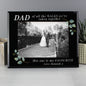 Personalised 'Of All The Walks' 5x7 Glass Wedding Frame