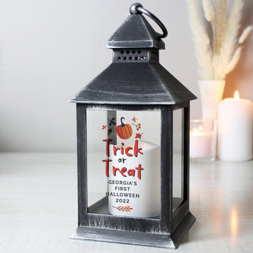 Personalised Trick or Treat Lantern