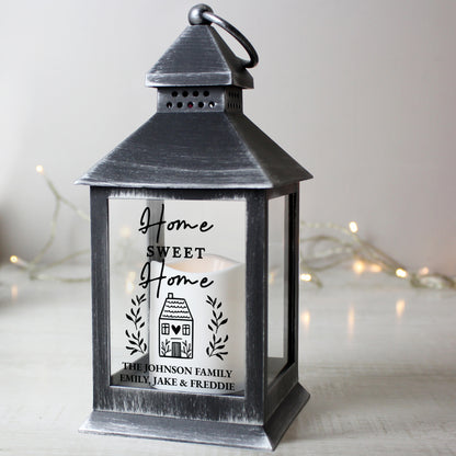 Personalised Home Black Lantern