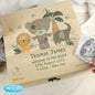 Personalised Tiny Tatty Teddy Jungle Animals Keepsake Box