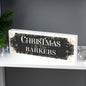 Personalised Family Christmas Wooden Mantel Decoration