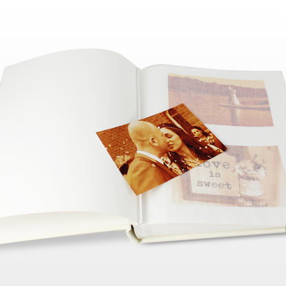 Personalised Gold Cross Traditional Photo Album