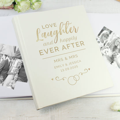 Personalised Happily Ever After Traditional Photo Album