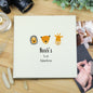 Personalised Scandi Safari Animals Square Photo Album