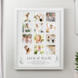 Personalised Wedding White Multi Photo Frame