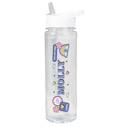 Personalised Good Vibes Water Bottle